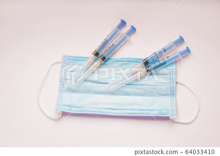 syringes for injections in the hospital 64033410