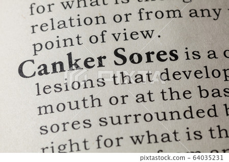 definition of Canker Sores definition of Canker Sores 64035231