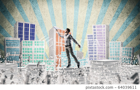 Study hard to become successful businessman. Study hard to become successful businessman. 64039611