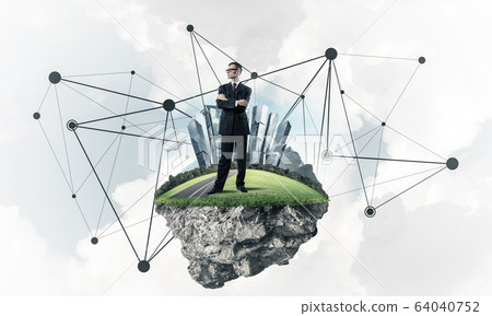 Concept of modern wireless technologies as effective tool for bu 64040752