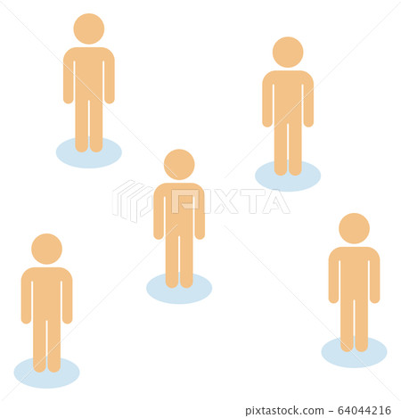 社會距離 社會距離 64044216