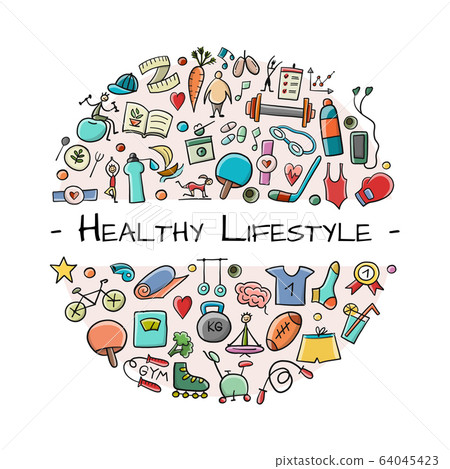 healthy life background