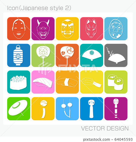 Icon / Japanese style Vector Design Icon / Japanese style Vector Design 64045593