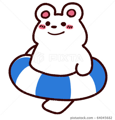 Float and polar bear Float and polar bear 64045682