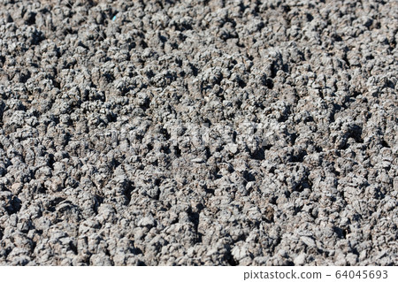 gray dry soil gray dry soil 64045693