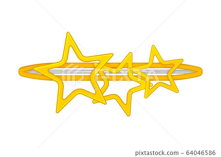 Hairgrip or Hairclip as Girlish Personal Accessory for Grooming Vector Illustration 64046586