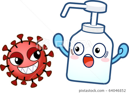 Coronavirus character 64046852