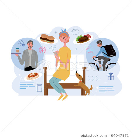 現場送貨一名女子要求送飯插圖 64047571