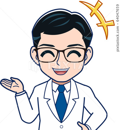 醫生(研究員)的插圖 醫生(研究員)的插圖 64047659