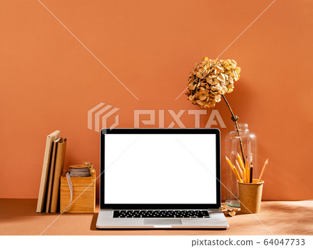 Home office for work at home. 64047733