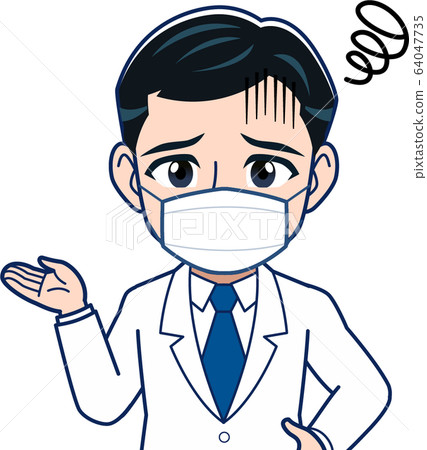 醫生（研究員）插圖面具 64047735