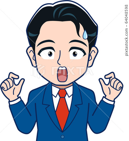 Illustration of mid-career employee - Stock Illustration [64048598] - PIXTA