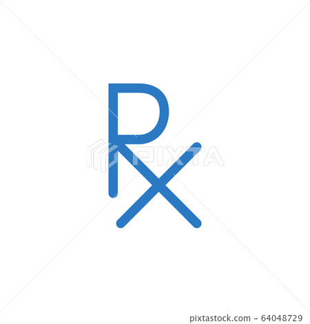 Prescription related vector glyph icon. 64048729