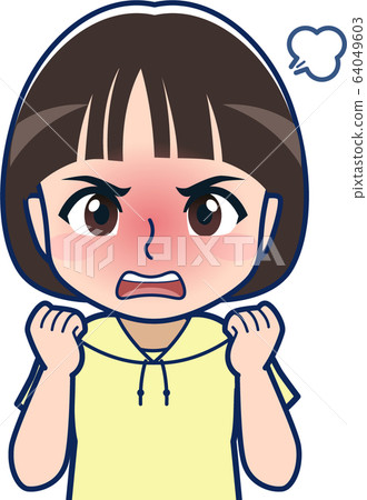 岡本頭兒童插畫 64049603