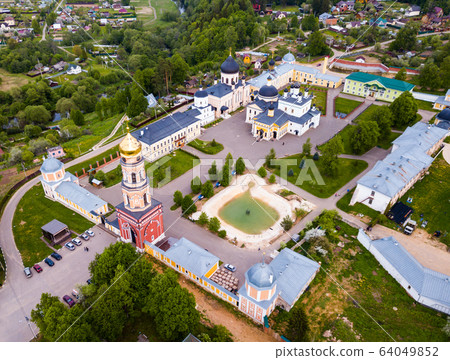 Aerial view of Ascension David hermitage, Novy Byt 64049852