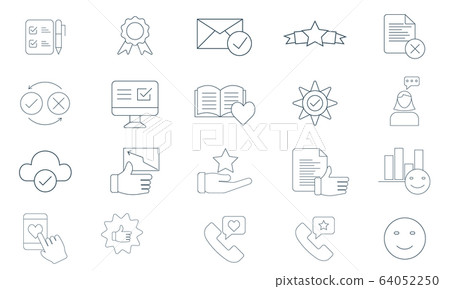 hand, computer, icon 64052250