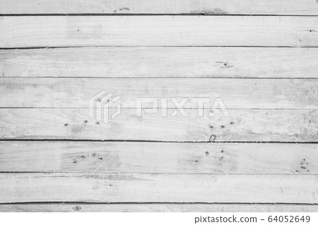 Wood plank white timber texture background. Old 64052649