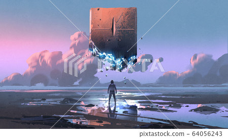 the floating glowing monolith the floating glowing monolith 64056243