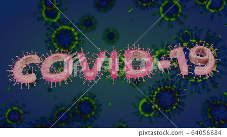 Covid-19 Coronavirus SARS-CoV-2 cell pandemic Covid-19 Coronavirus SARS-CoV-2 cell pandemic 64056884