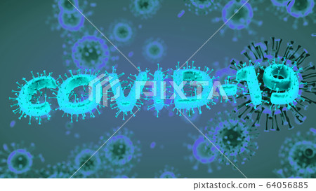 Covid-19 Coronavirus SARS-CoV-2 cell pandemic 64056885