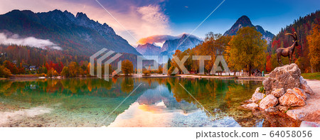 Jasna lake, Slovenia 64058056