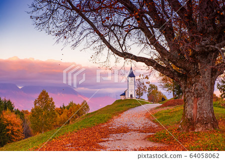 Church Jamnik, Slovenia 64058062