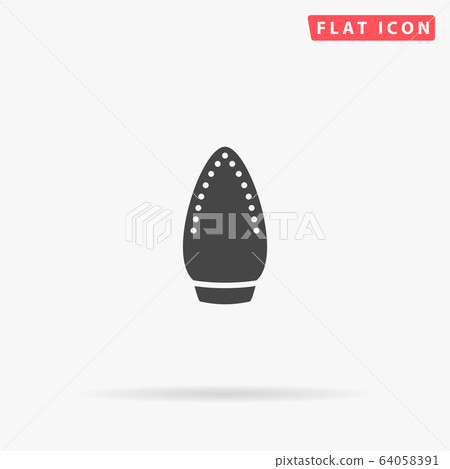 Steam Iron flat vector icon - Stock Illustration [64058391] - PIXTA