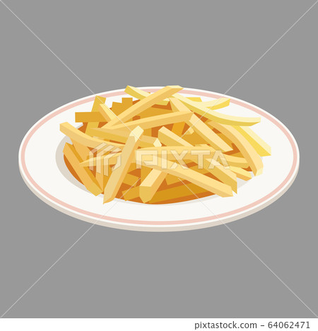 Fried potato 64062471