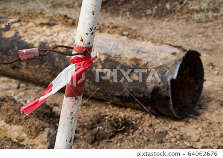 repair and replacement main pipeline of heating 64062676