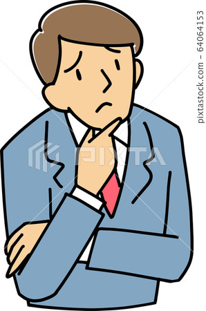 Worried businessman 64064153