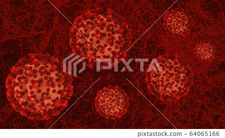 冠狀病毒病2019'COVID-19'，肺部新型冠狀病毒 64065166