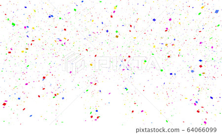 Confetti confetti particle colorful glitter 3d illustration background background Confetti confetti particle colorful glitter 3d illustration background background 64066099
