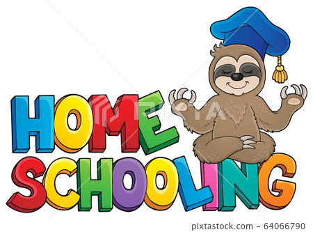 Home schooling theme sign 4 Home schooling theme sign 4 64066790