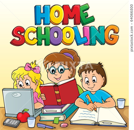 Home schooling theme image 2 64066800