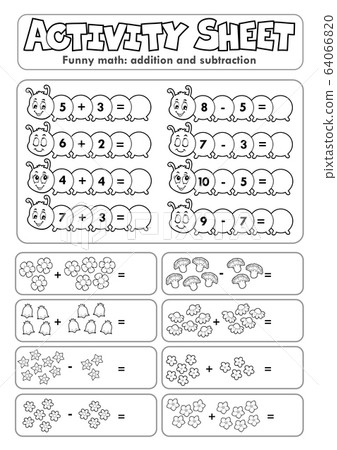 Activity sheet math theme 5 Activity sheet math theme 5 64066820