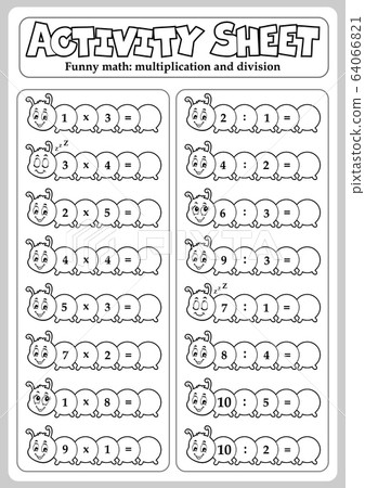 Activity sheet math theme 4 Activity sheet math theme 4 64066821