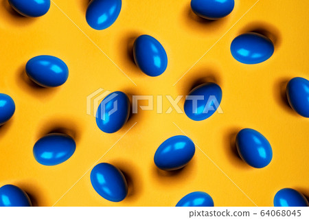 Easter colored eggs. Easter colored eggs. 64068045