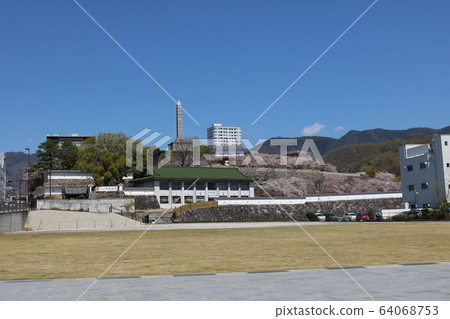 ■ Kofu Castle ■ Maizuru Castle Park ■ Sunny ■ Yamanashi Prefecture ■ Full bloom Sakura 64068753