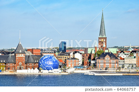 Cityscape of Aarhus in Denmark Cityscape of Aarhus in Denmark 64068757