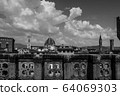 Florence, Italy - 2020. Amazing Florence city and the Cathedral Santa Maria del Fiore in the day time. 64069303