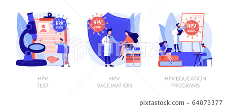 HPV prevention vector concept metaphors. HPV prevention vector concept metaphors. 64073377