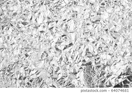 aluminum foil background aluminum foil background 64074681
