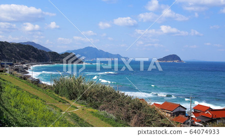 Scenery near Udago Station on the San-in Main Line 64074933