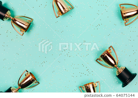 Frame made of winner cups 64075144