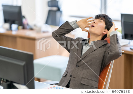 Business men office trouble Business men office trouble 64076188
