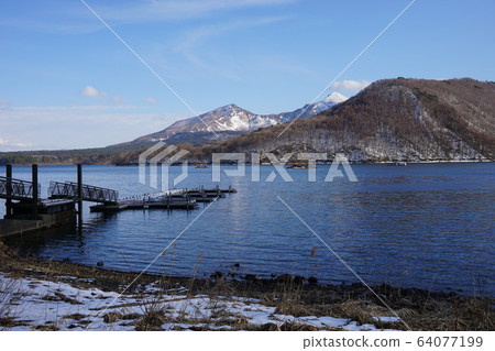 Fukushima Prefecture Urabandai Lake Hibara Lakeside and Mt. Aizu Bandai 64077199