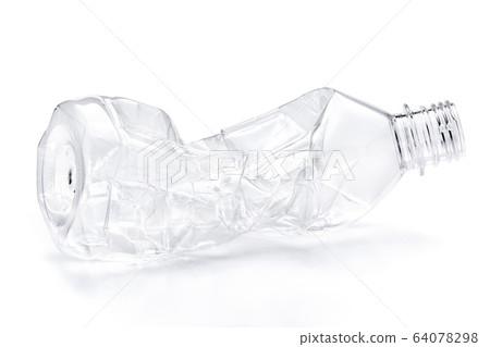 Empty plastic bottle 64078298