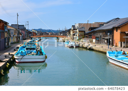內川水道射水市新港景觀 64078423