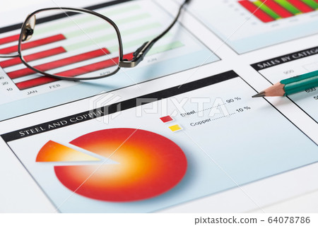 Business still life concept Business still life concept 64078786