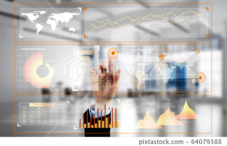 Concept of using modern technologies for business globalization and networking Concept of using modern technologies for business globalization and networking 64079388